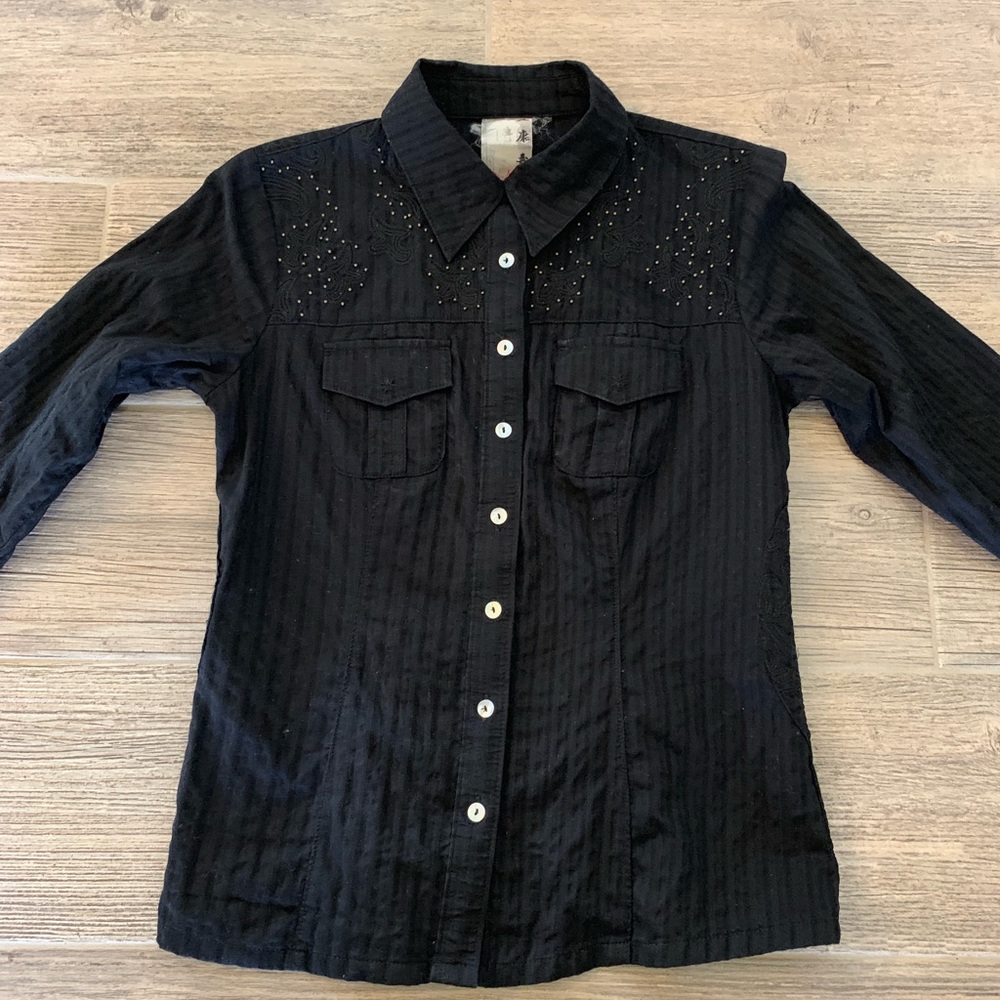 Black Da Nang Blouse